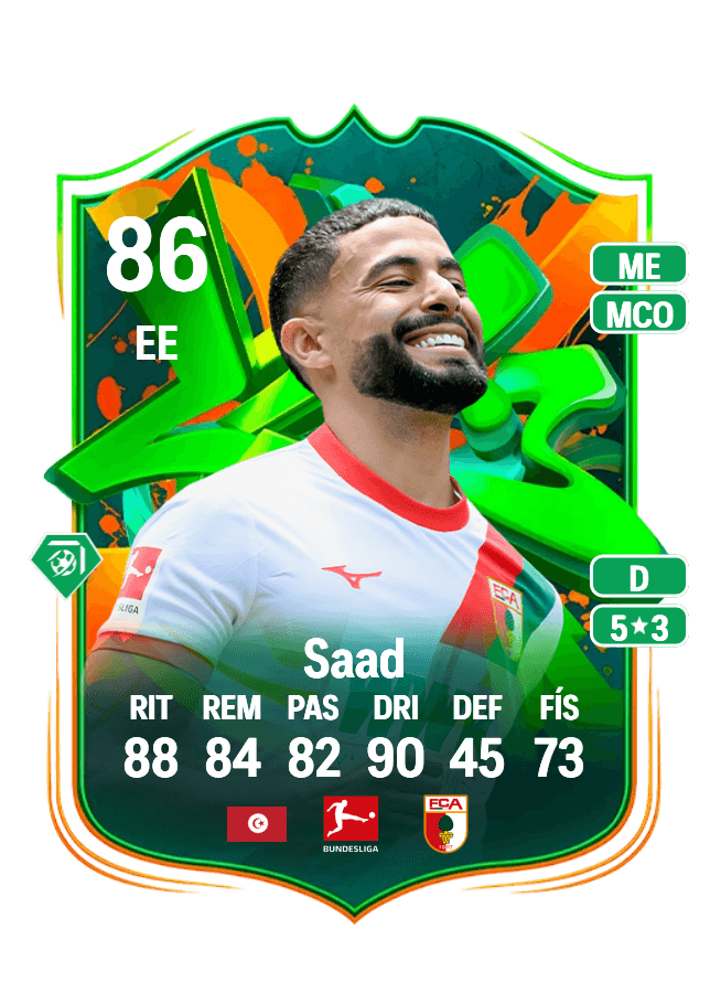 Elias Saad card