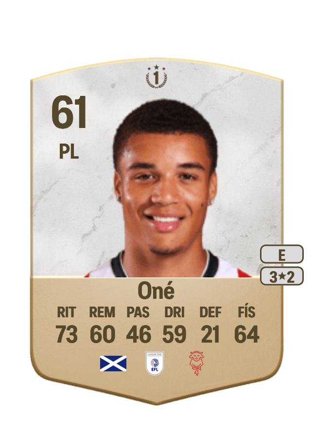Ryan Oné card