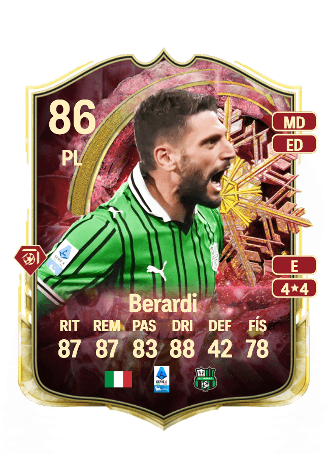 Domenico Berardi card