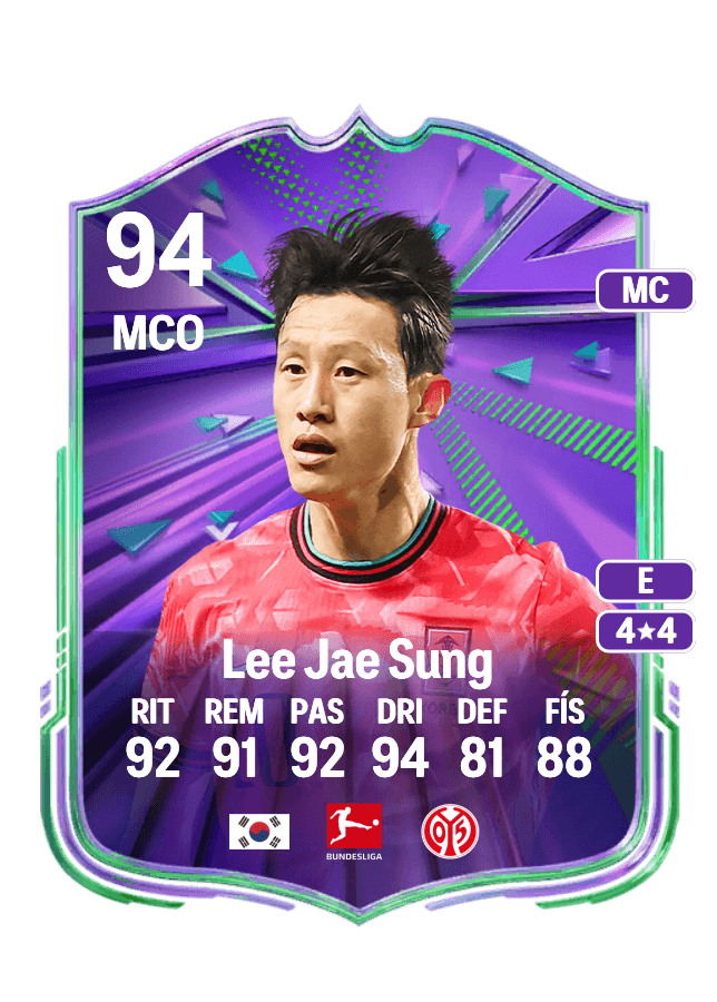 Lee Jae Sung card
