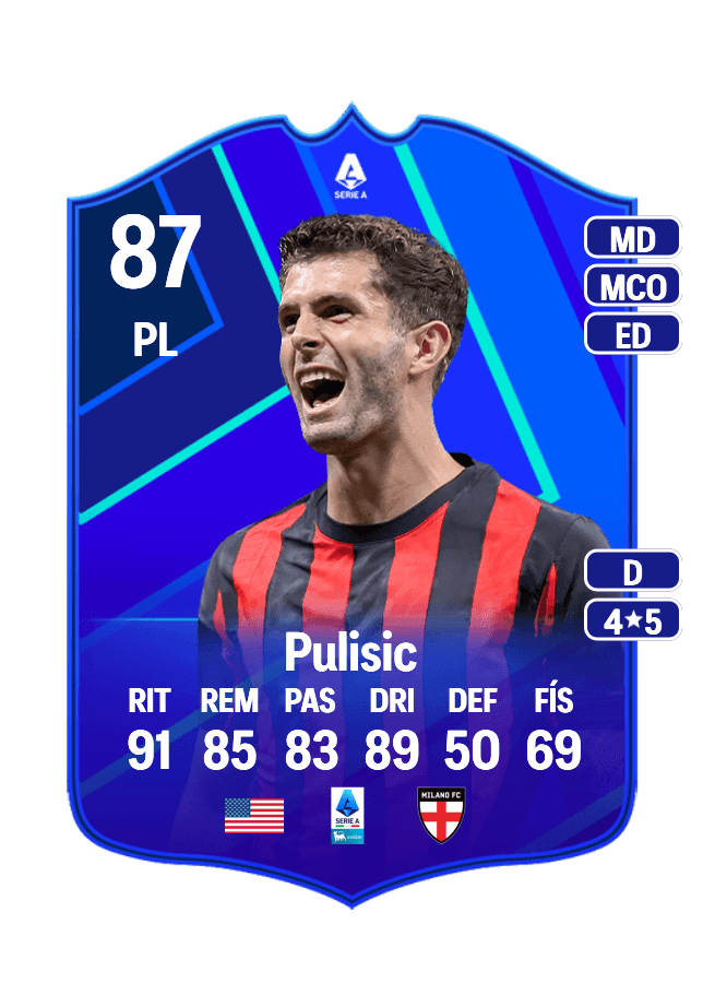 Christian Pulisic card