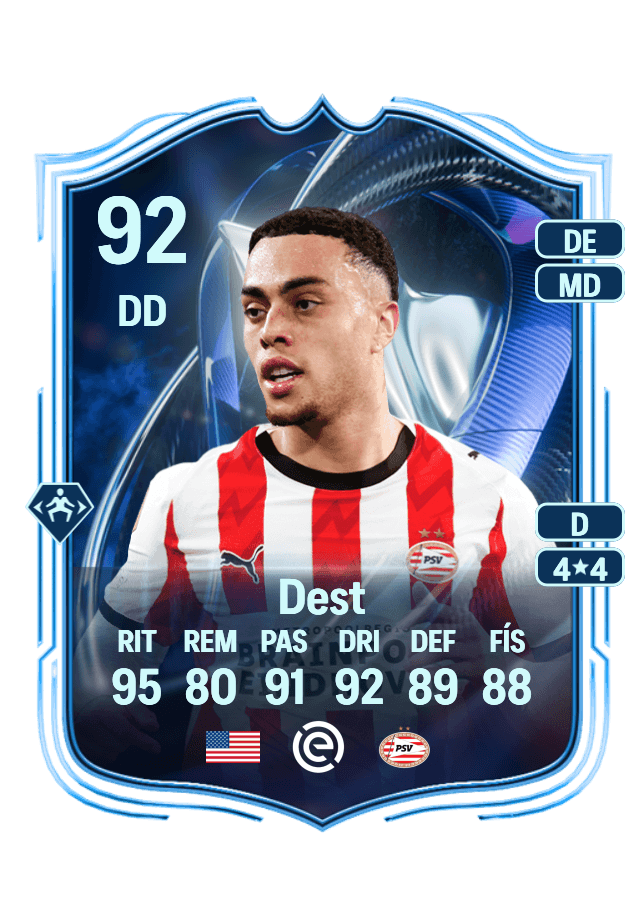 Sergiño Dest card