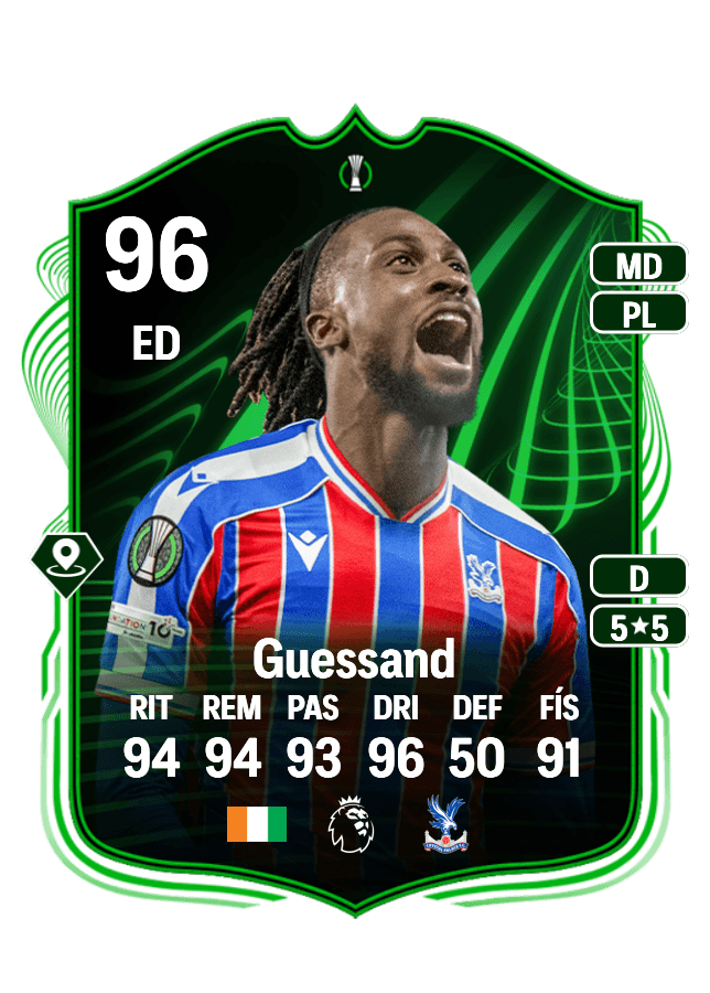 Evann Guessand card