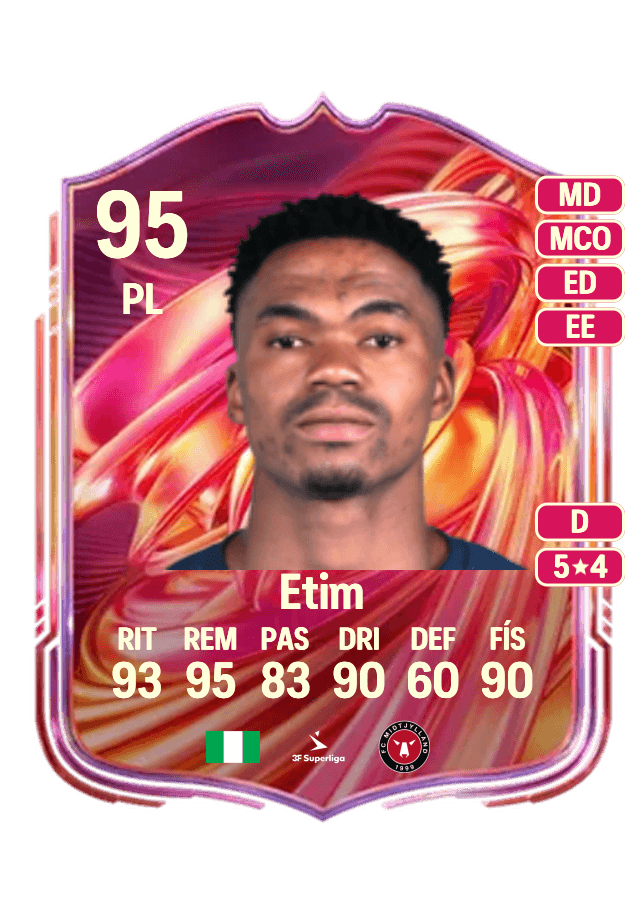 Friday Etim card