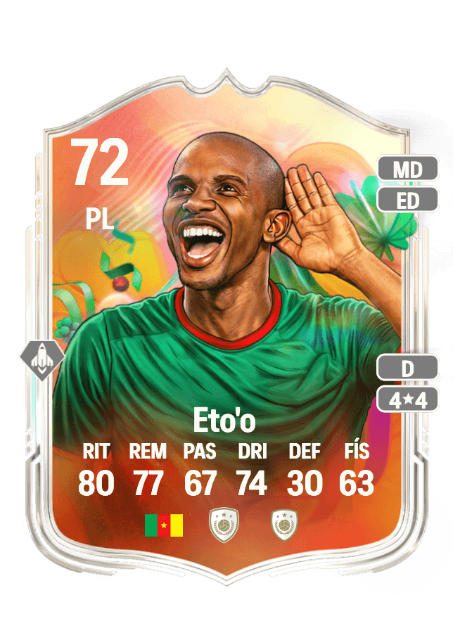 Samuel Eto'o card
