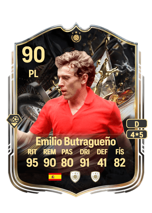 Emilio Butragueño card