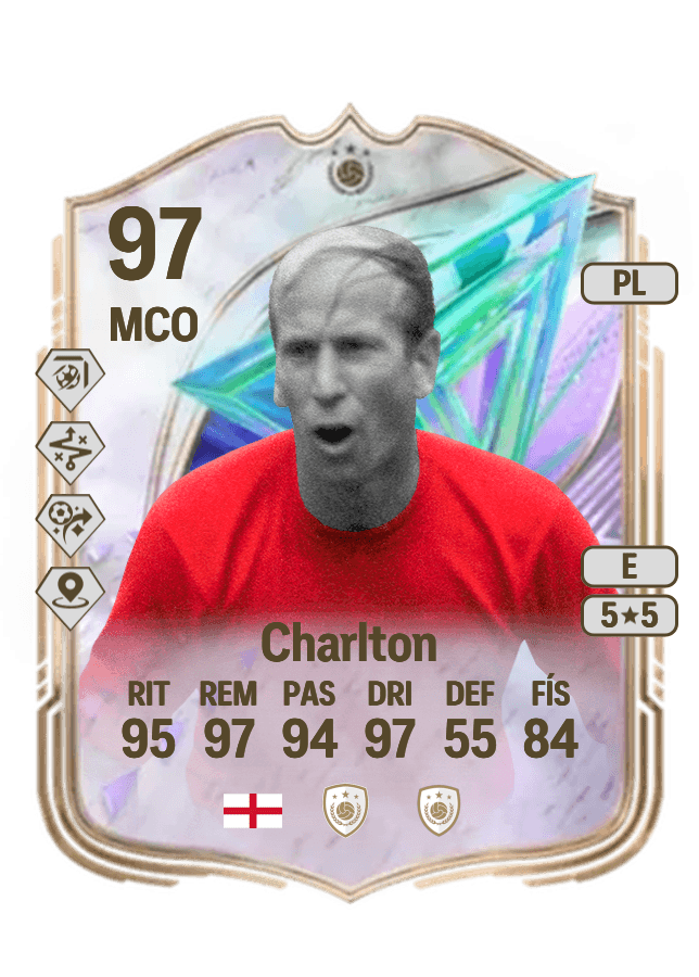 Bobby Charlton card
