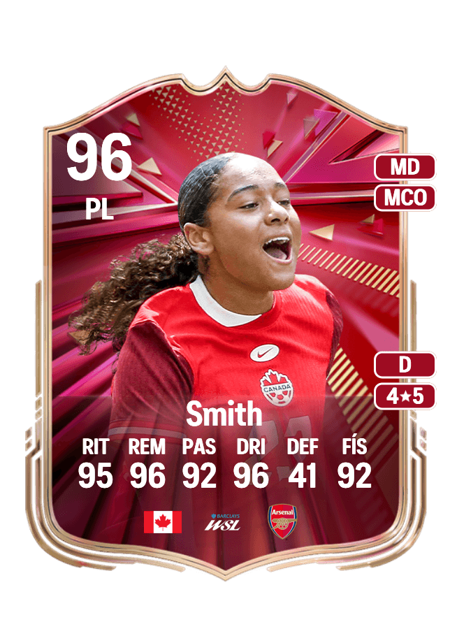 Olivia Smith card