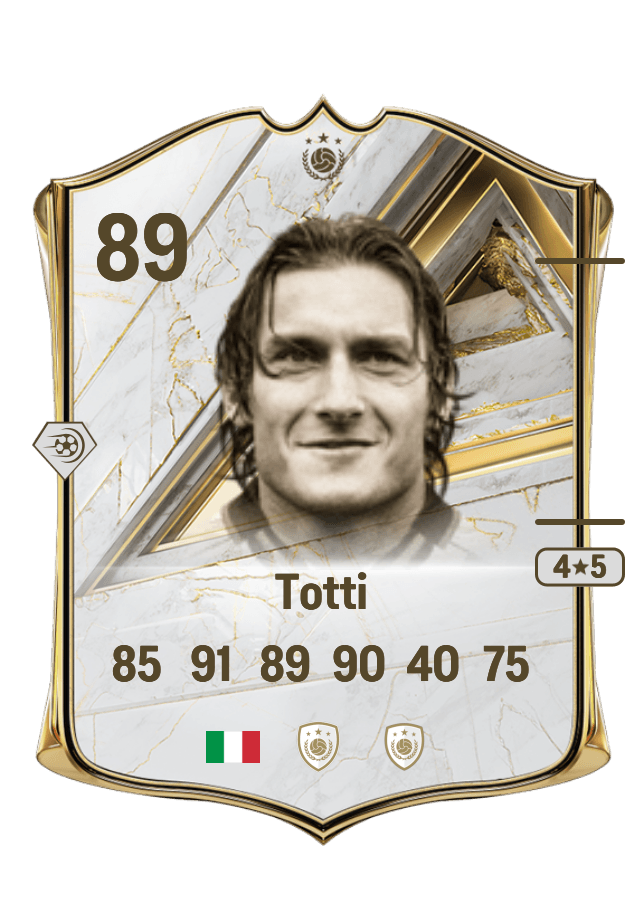 Francesco Totti card