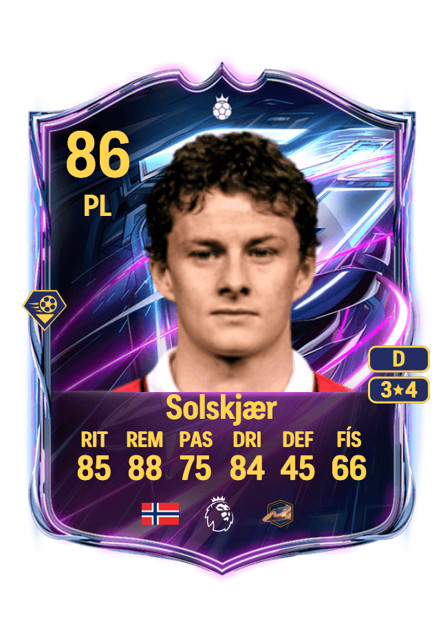 Ole Gunnar Solskjær card