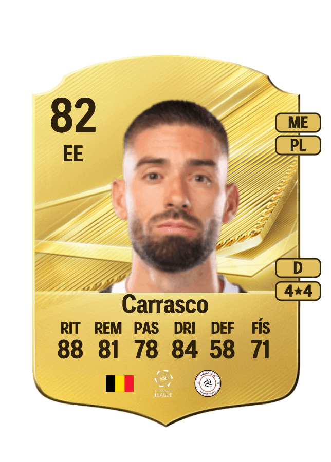 Yannick Carrasco card