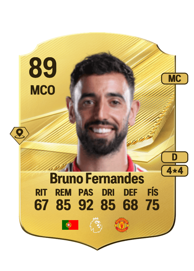 Bruno Fernandes card