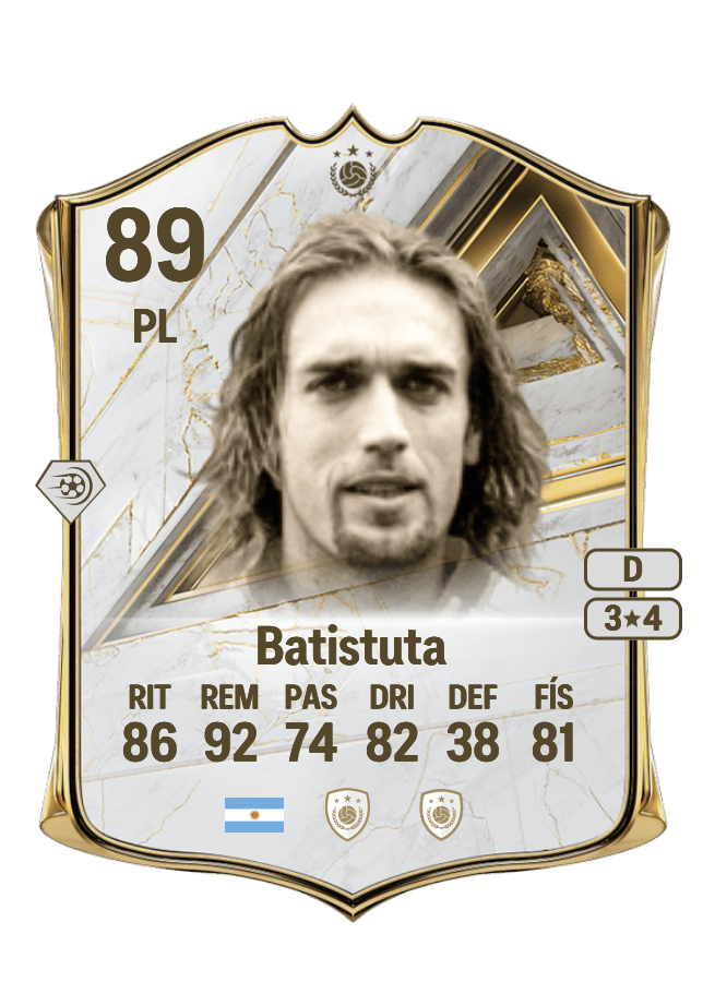 Gabriel Batistuta card