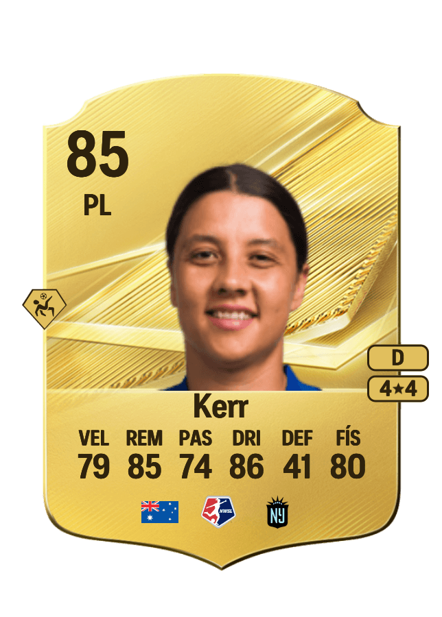 Sam Kerr card