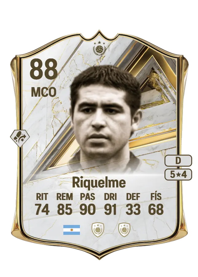 Juan Román Riquelme card