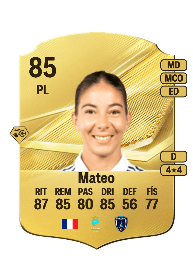 Clara Mateo card