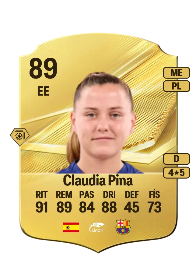 Claudia Pina card