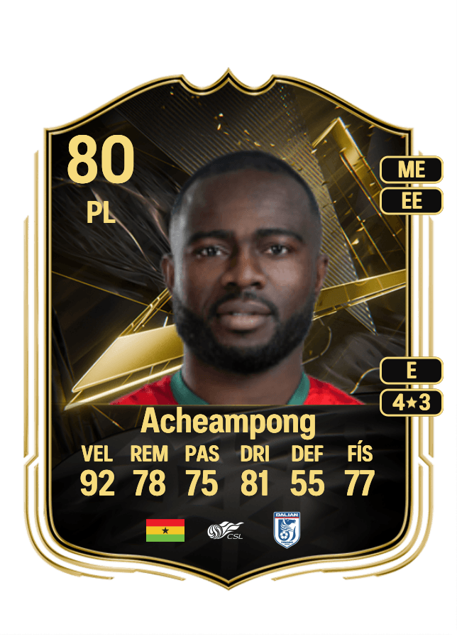 Frank Acheampong card