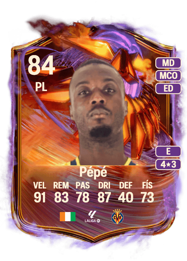Nicolas Pépé card