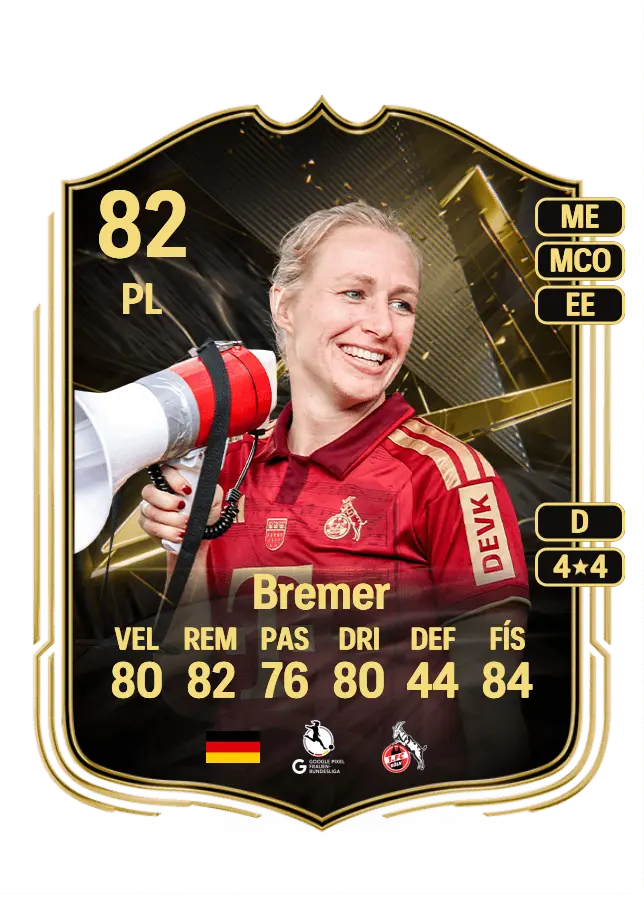 Pauline Bremer card