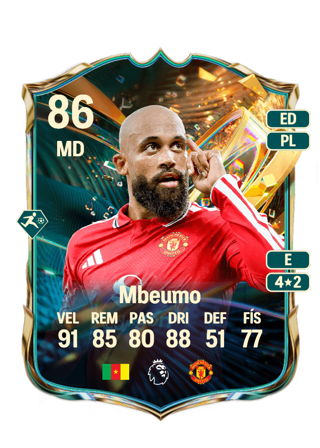 Bryan Mbeumo card