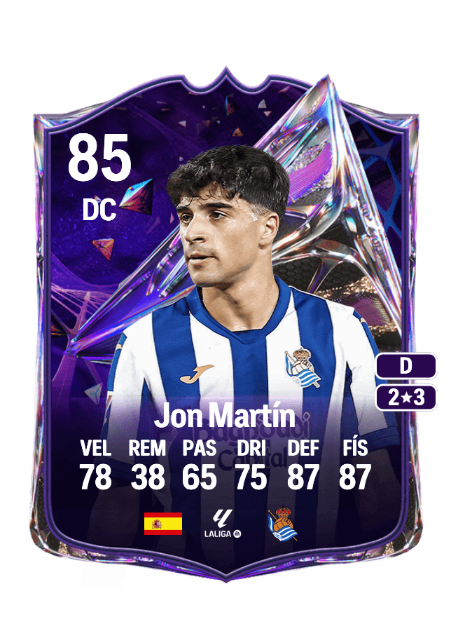 Jon Martín card