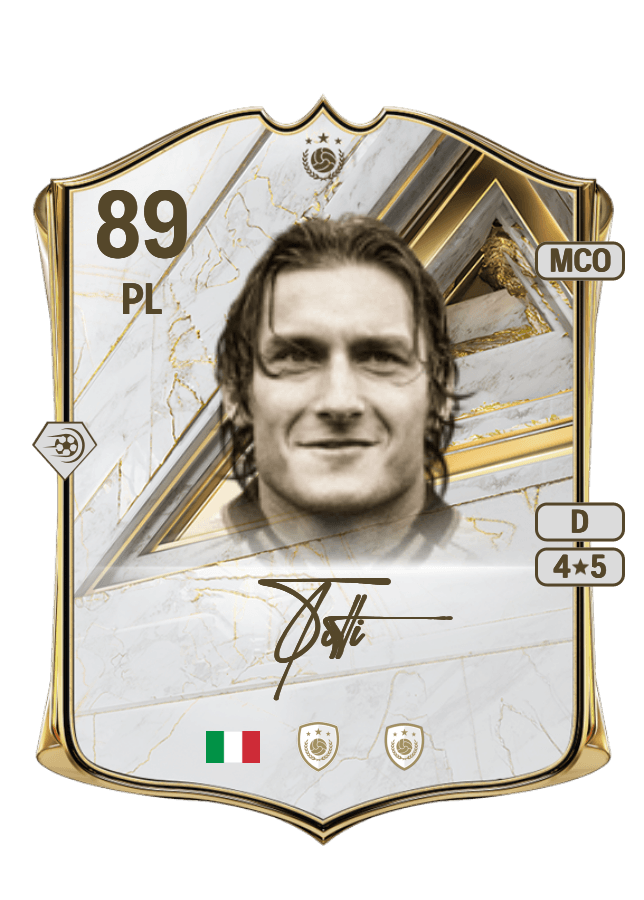 Francesco Totti card