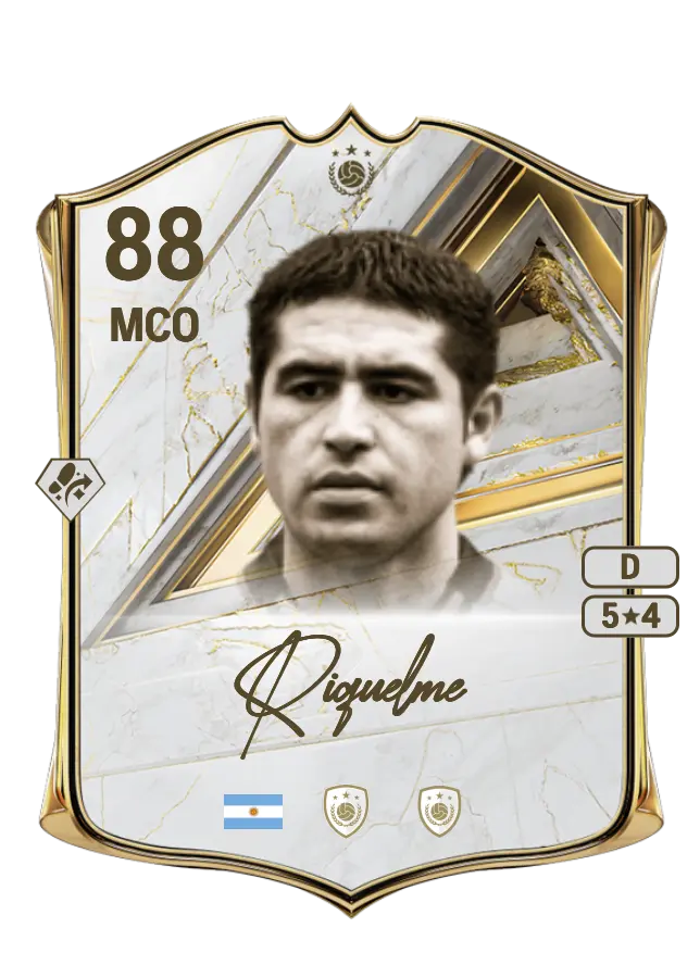 Juan Román Riquelme card