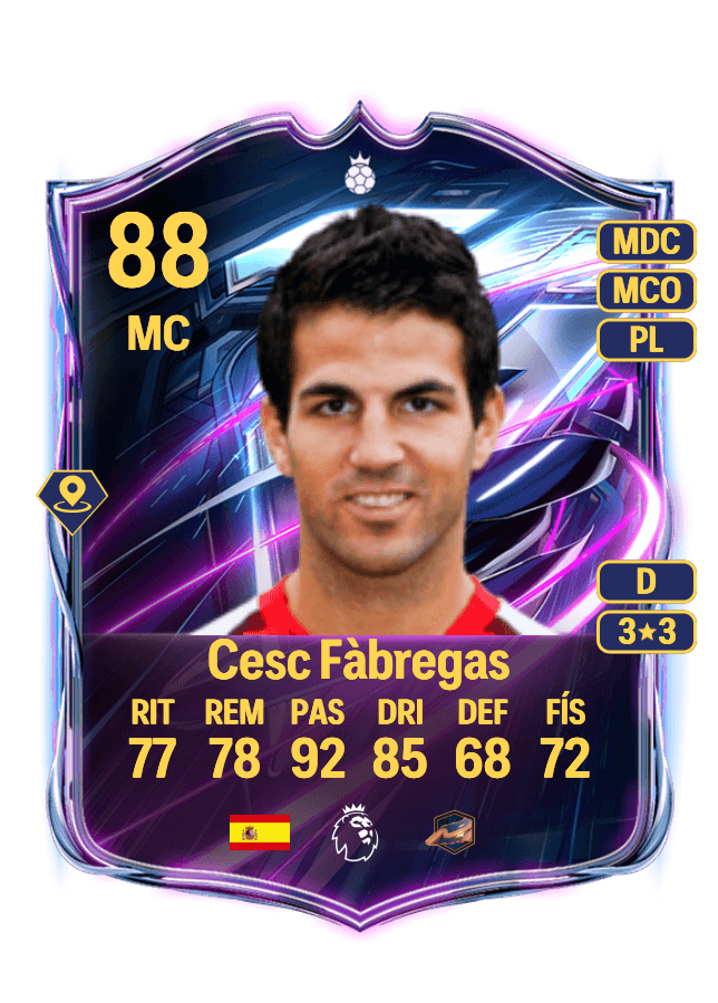 Cesc Fàbregas card