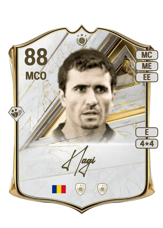 Gheorghe Hagi card