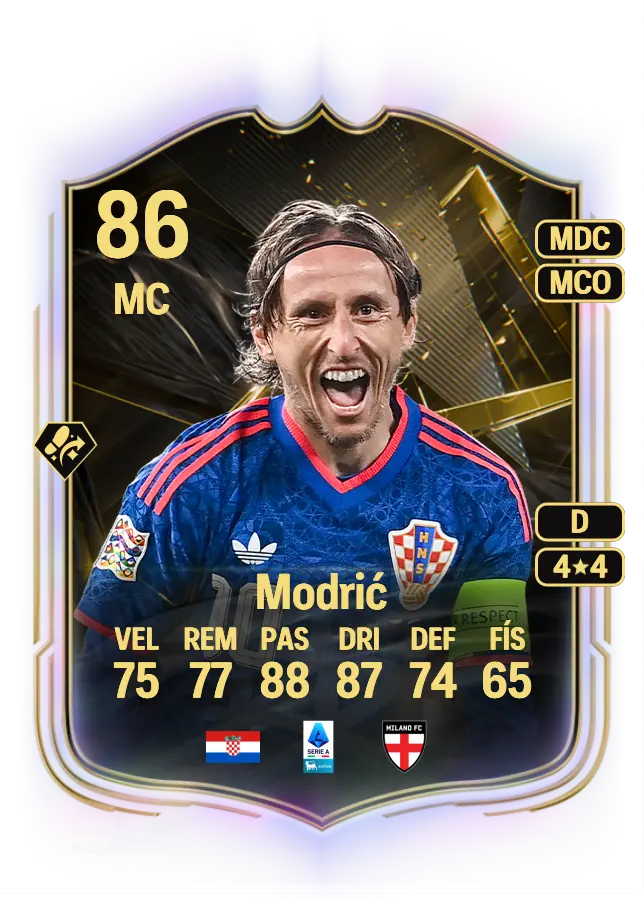 Luka Modrić card