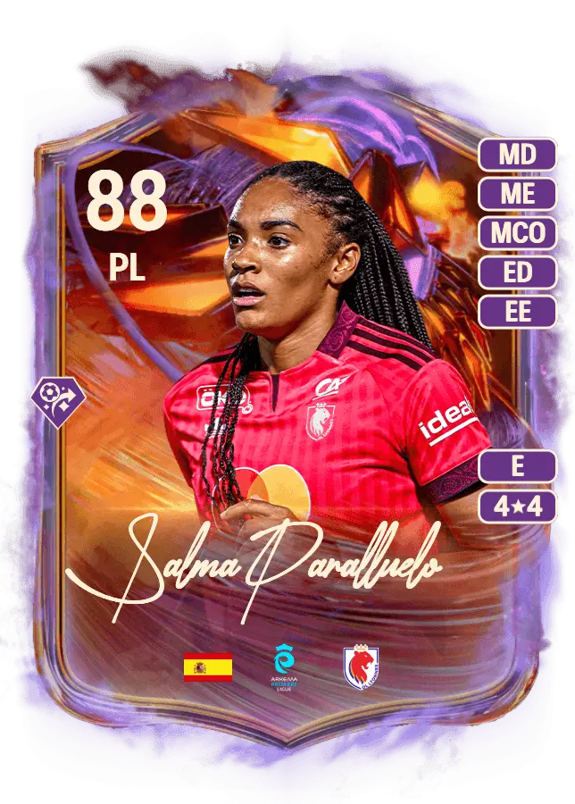 Salma Paralluelo card
