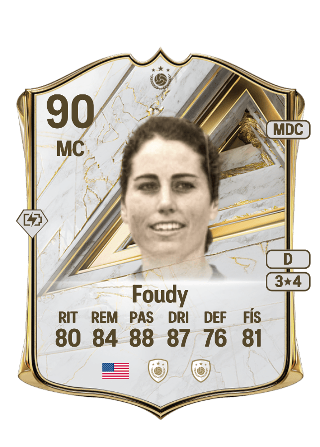 Julie Foudy card
