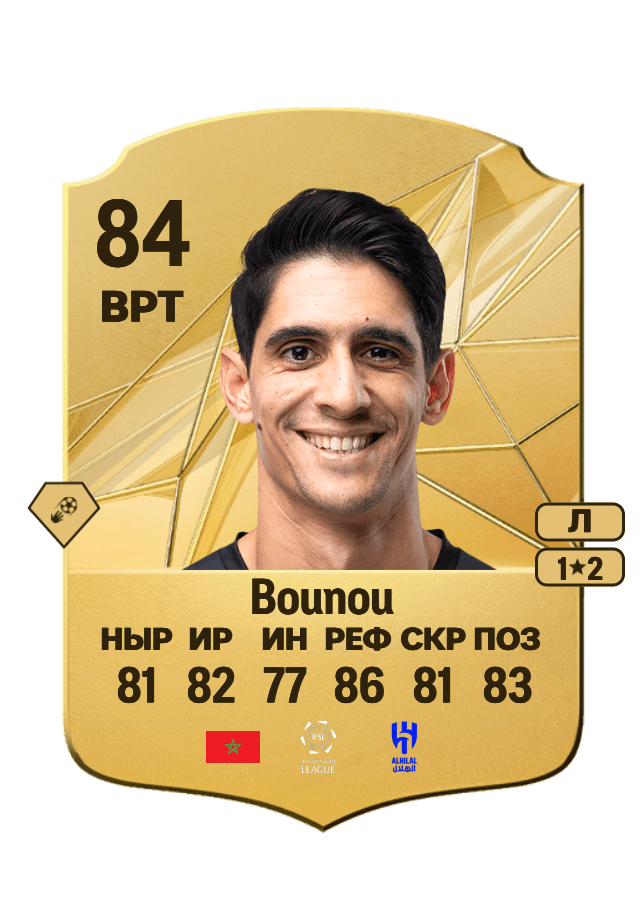 Yassine Bounou card