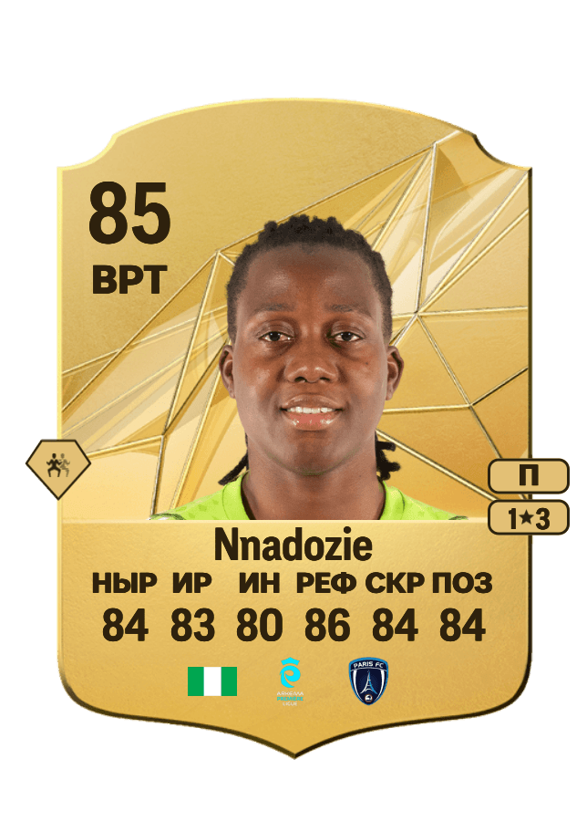 Chiamaka Nnadozie card