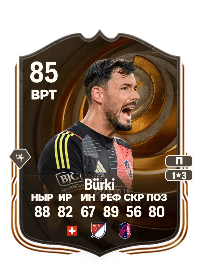 Roman Bürki card