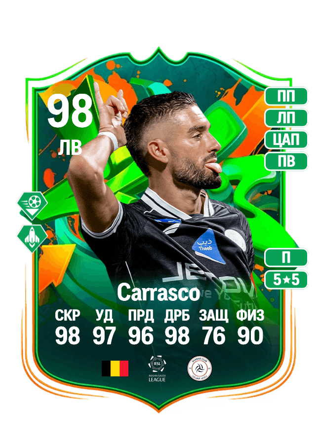 Yannick Carrasco card