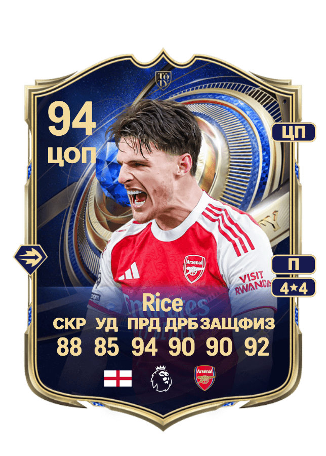 Declan Rice card