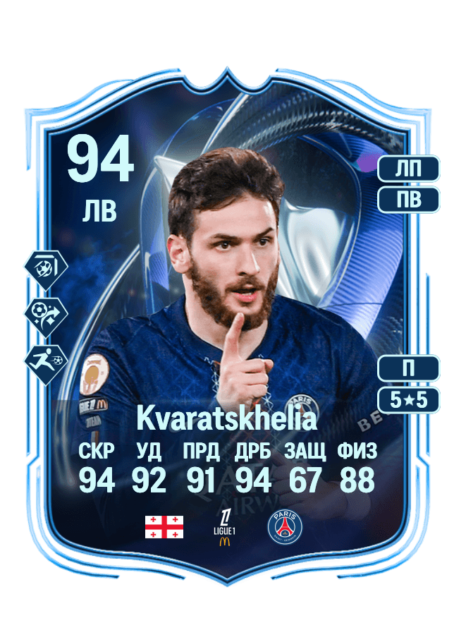 Khvicha Kvaratskhelia card