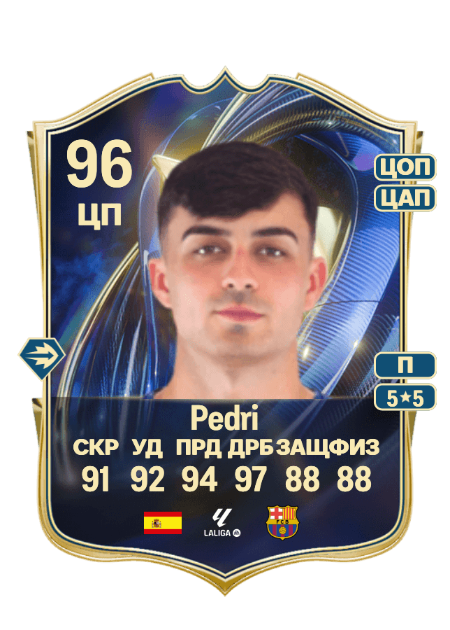 Pedri card