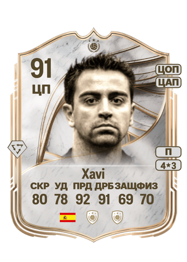 Xavi card