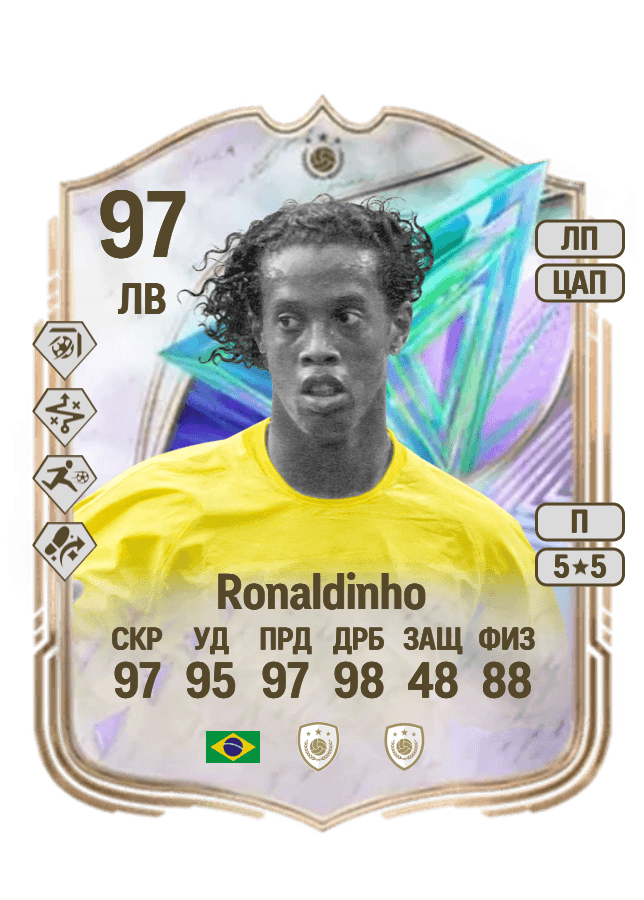 Ronaldinho card