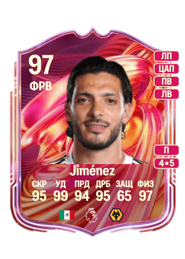Raúl Jiménez card