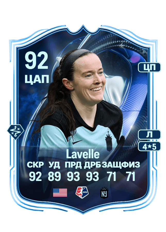 Rose Lavelle card