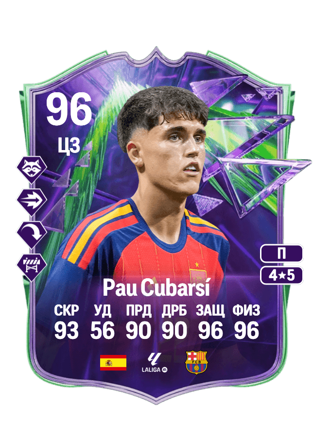 Pau Cubarsí card