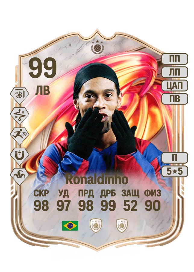 Ronaldinho card