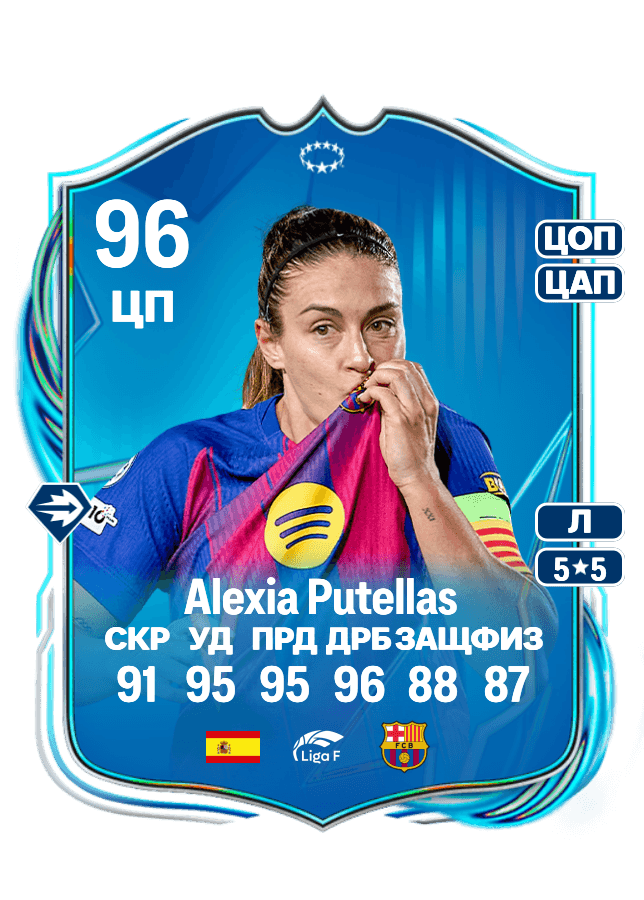 Alexia Putellas card
