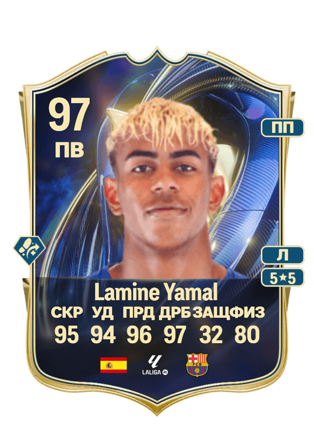 Lamine Yamal card
