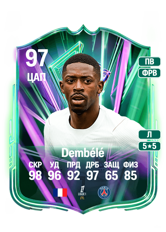 Ousmane Dembélé card