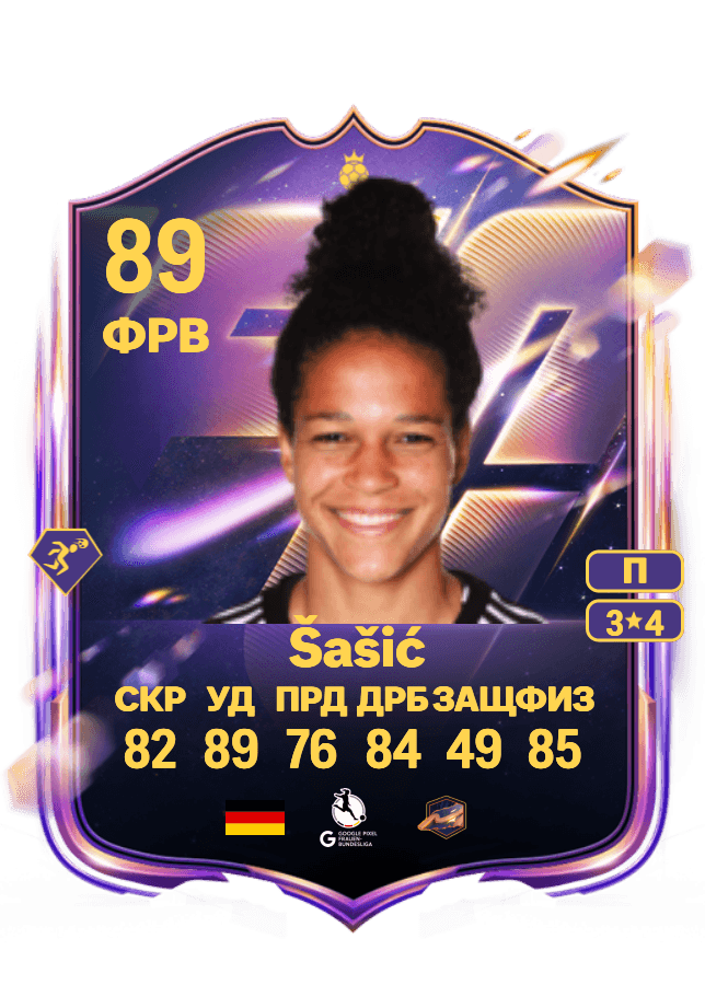 Celia Šašić card